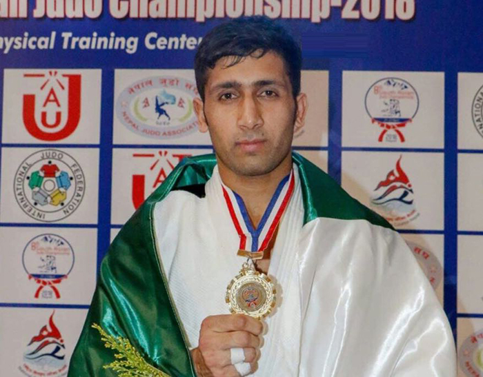 Pakistan's Qaisar Khan wins Bronze at judo competition in Hong Kong