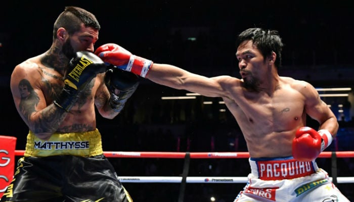 Pacquiao, the Philippines hero still king of the ring at 39