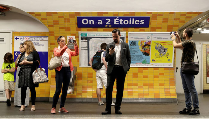 Paris renames metro stations to honour World Cup stars