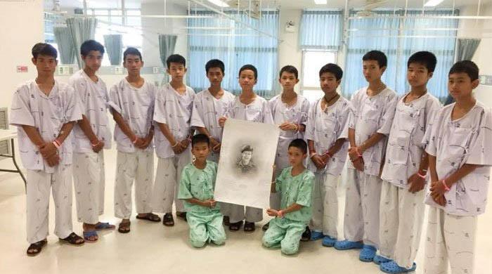 Thai cave boys to leave hospital, speak to media