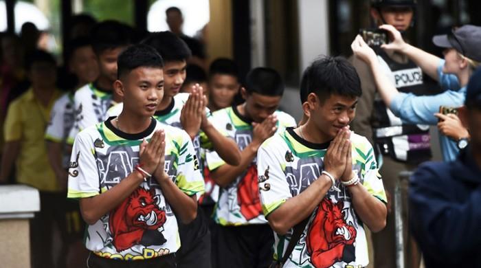 ‘It was a miracle’: Thai cave boys describe two-week ordeal