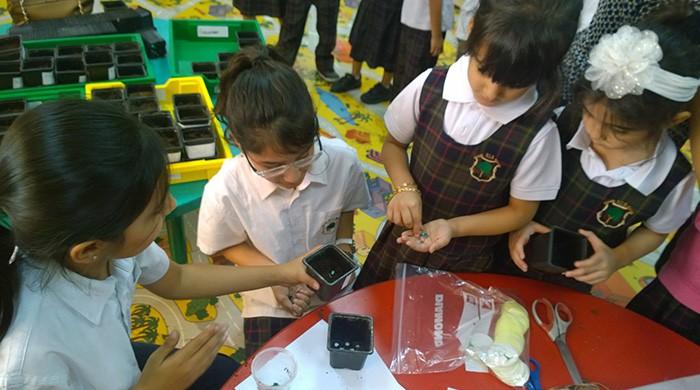 Not too young to go green 