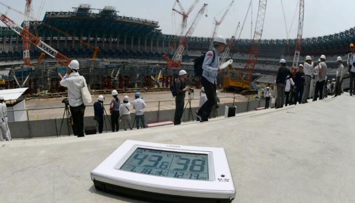 Feeling the heat: Tokyo preps for sweltering Summer Olympics