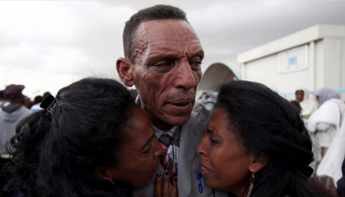 After 18 years apart, Ethiopian man finds his family in Eritrea