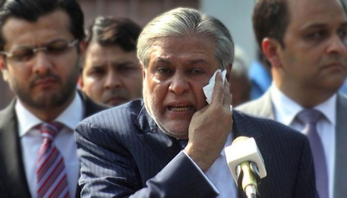 FIA issues 'red notice' requesting Interpol to help bring back Ishaq Dar
