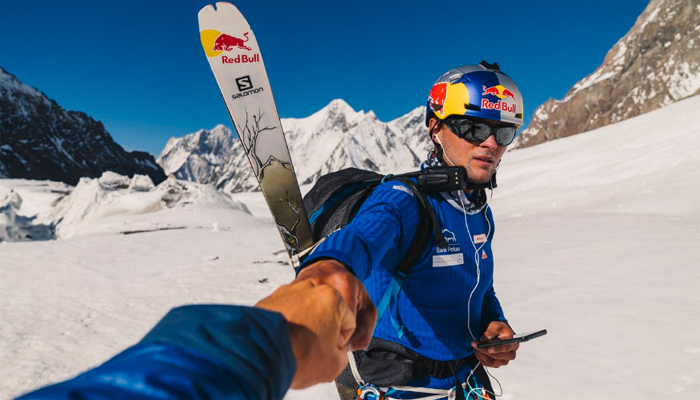 Polish daredevil skies down K2 mountain in world first