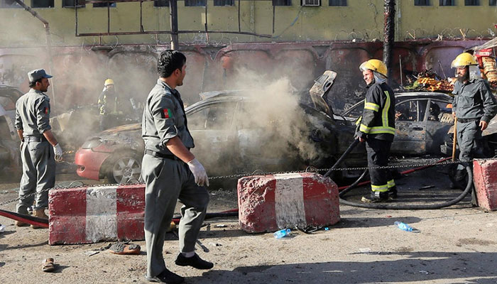 Casualties after several rockets fired into Kabul: police