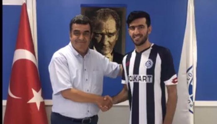 Kaleemullah signs with Turkish Club Izmirspor