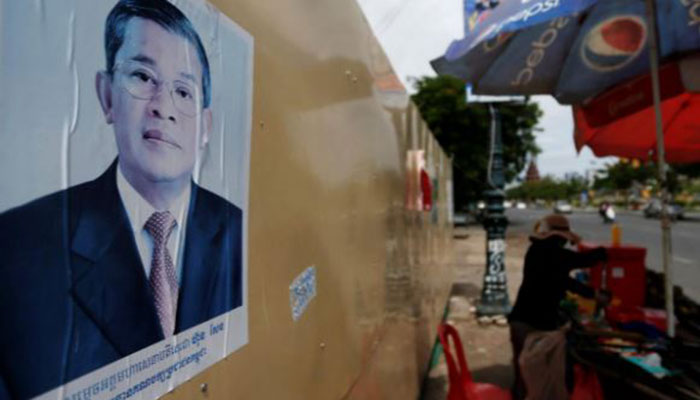 Cambodian PM's party claims all election seats, opposition sees 'death of democracy'