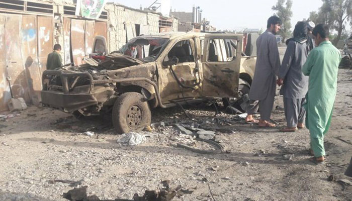 Roadside bomb hits Afghan bus, killing eight, wounding 40: officials