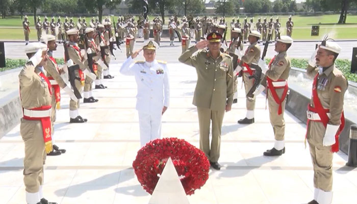 Brazilian armed forces chief calls on General Qamar Bajwa