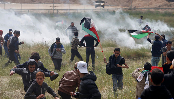 Palestinian wounded in Gaza border protests dies: ministry