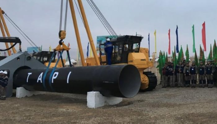 China interested in joining TAPI pipeline project: Pakistan official