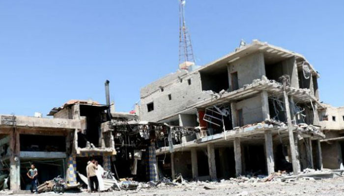 Air strikes kill 14 civilians in north Syria: monitor