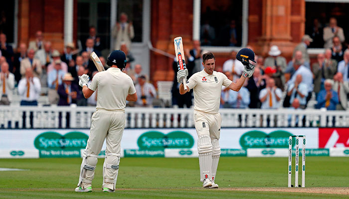 Ton-up Woakes Lord's it over India in second Test