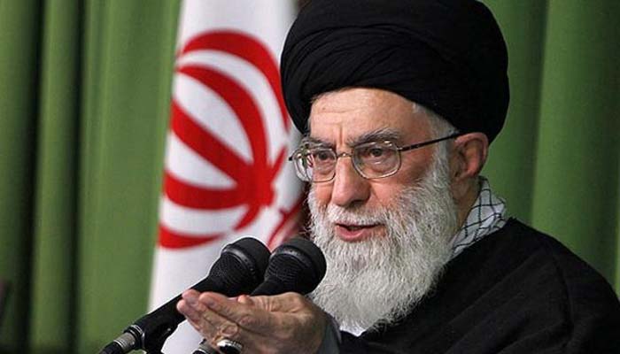 Iran's supreme leader Ayatollah Ali Khamenei