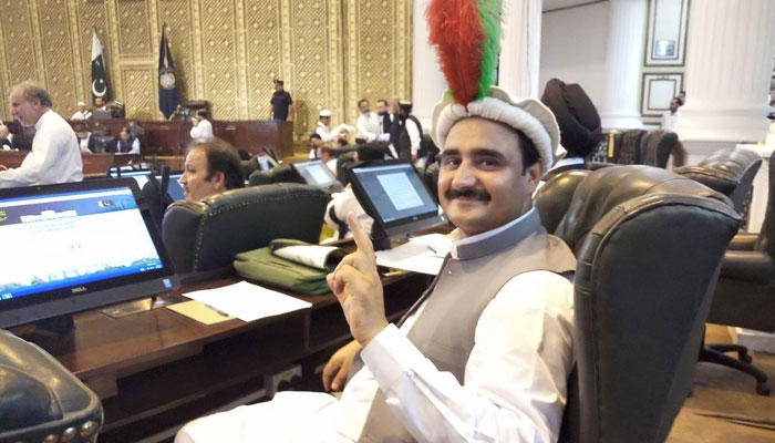 Pakistan’s first Kalash lawmaker Wazir Zada takes oath