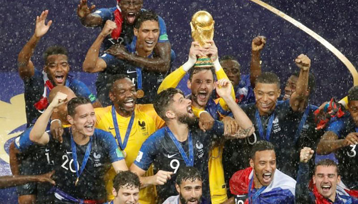 France top new-style FIFA rankings, Germany slump to 15th