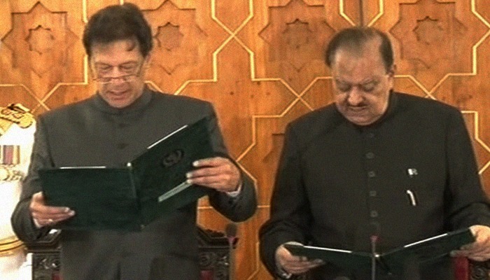 Prime Minister Imran Khan assumes charge of office