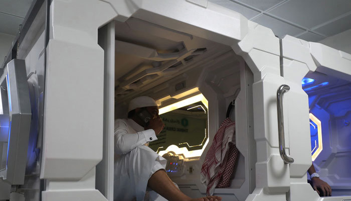 Saudi Arabia tests Japan-inspired ‘nap pods’ for Hajj