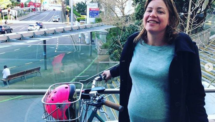 Pregnant New Zealand minister cycles to delivery ward