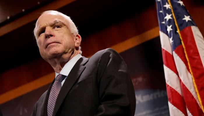 US Senator McCain dead at 81 after battling brain cancer