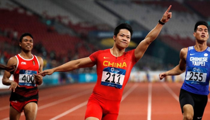 China's Su becomes Asia's fastest man in Asian Games record time