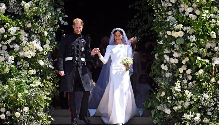 UK royal Meghans wedding dress to go on display