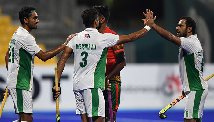 Pakistan routs Bangladesh 5-0 at Asian Games hockey
