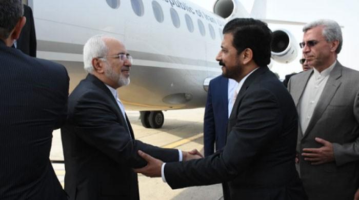 Iranian FM Javad Zarif arrives in Pakistan