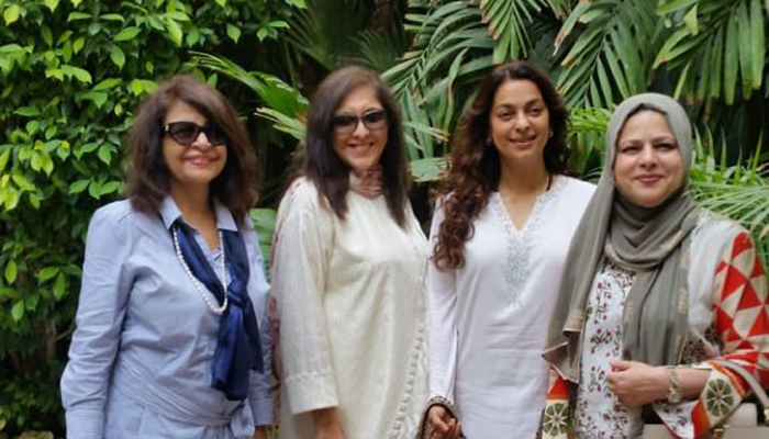 Juhi Chawla is visiting Karachi