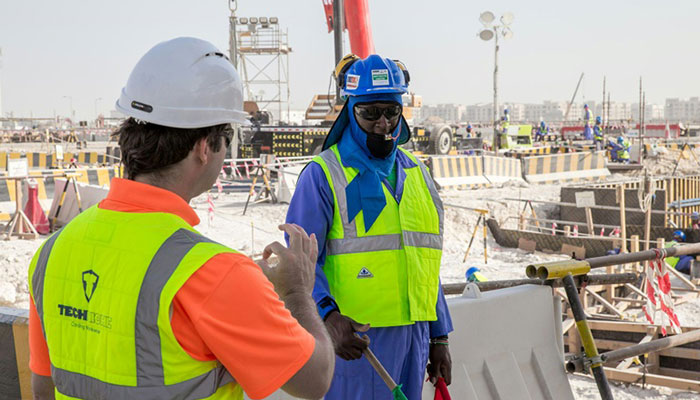 Qatar World Cup workers given 'cooling vests' to combat heat