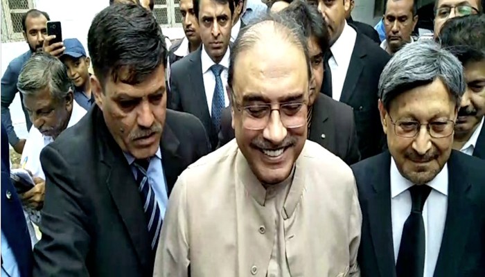 What can we say in a country where chief justice conducts raids: Zardari