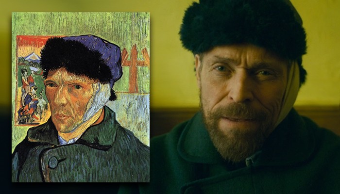 Willem Dafoe plays tormented genius Van Gogh in Venice biopic.