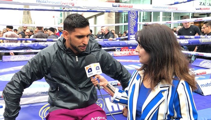 Amir Khan takes on Colombia’s Samuel Vargas today