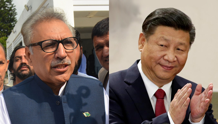 China's Xi congratulates Pakistani counterpart Dr Alvi on assuming office