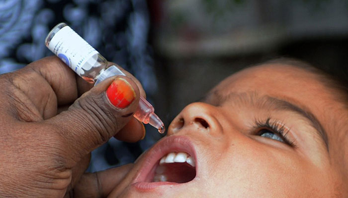 Minor diagnosed with polio virus in Charsadda