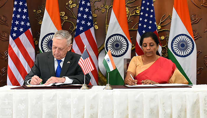 India, US to hold large military exercises in 2019