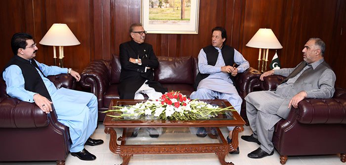 President Alvi terms corruption, group interests major problems 