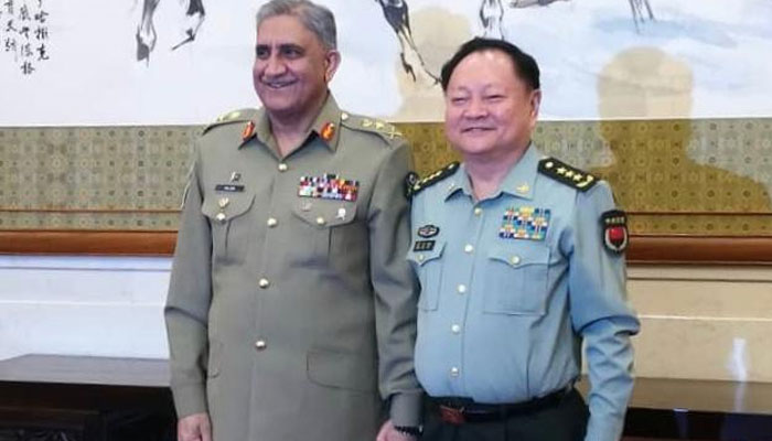 COAS Bajwa discusses military cooperation with Chinese commander