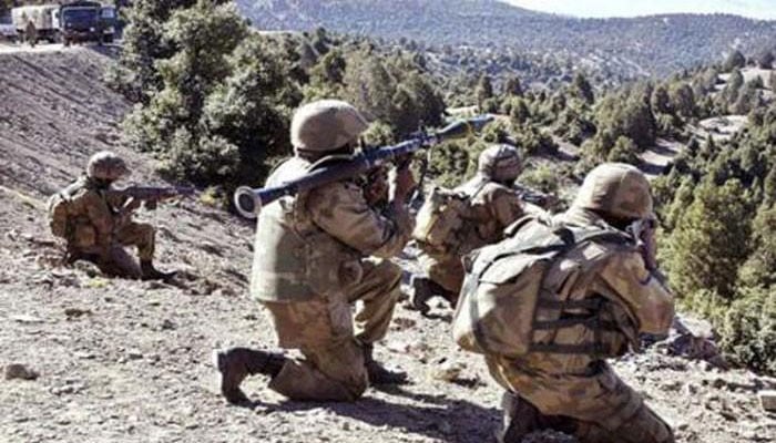 Nine terrorists killed, seven troops martyred in North Waziristan operation