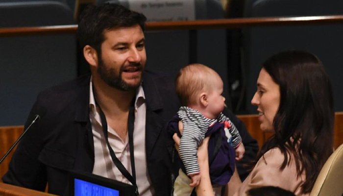 New Zealand PM brings baby to UN assembly