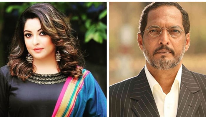 Tanushree Dutta and Nana Patekar