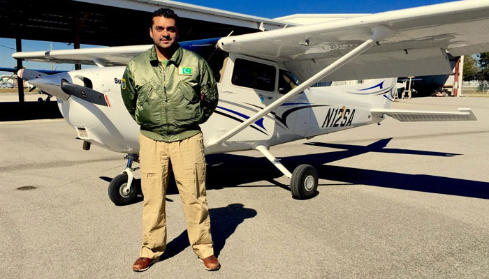 Fakhr-e-Alam attempts to become first Pakistani to fly around the world 