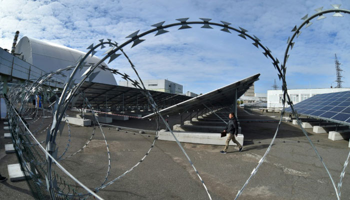 Chernobyl begins new life as solar power park