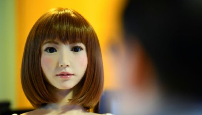 Increasingly human-like robots spark fascination and fear