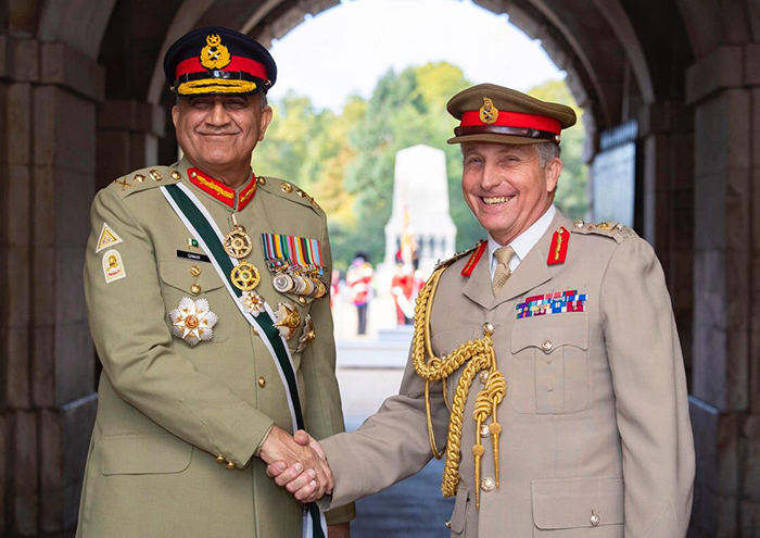 COAS, British defence chief emphasise importance of stability in South Asia