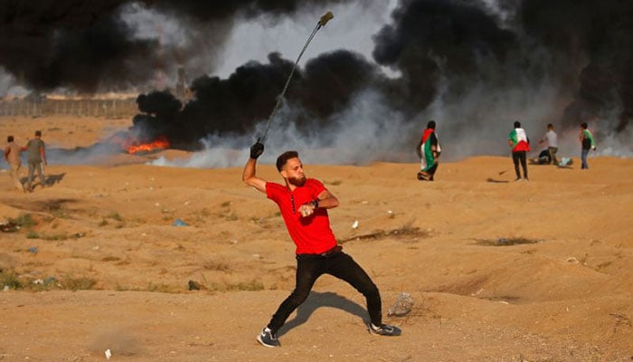 Six Palestinians martyred in clashes on Israel border