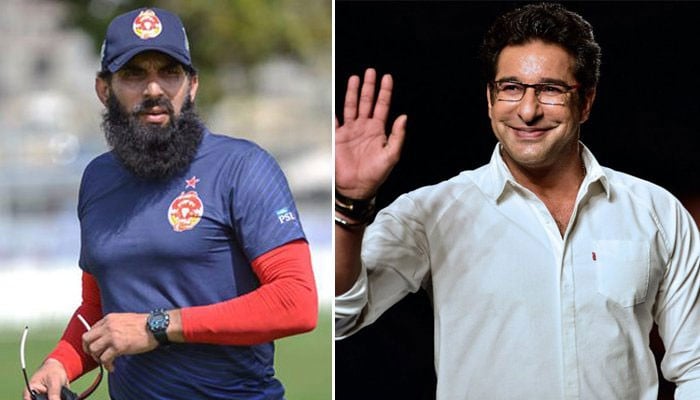 Image result for PCB considering Wasim, Misbah for cricket committee