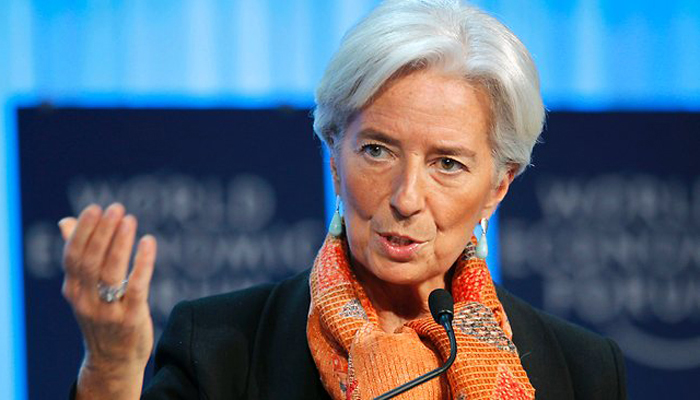 IMF chief Christine Lagarde